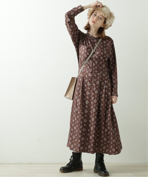 セール オリジナルプリントペイズリーレトロワンピース ワンピース Double Name ダブルネーム のファッション通販 Zozotown