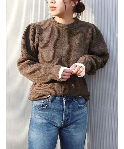 セール ショルダータックボリュームスリーブニット ニット セーター Ungrid アングリッド のファッション通販 Zozotown