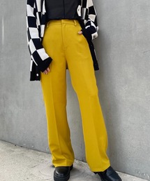 PBLIM | 【S/M/Lサイズ】【PAGEBOYLIM】カラーフレアスラックス(スラックス)