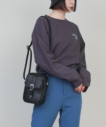 SPINNS | ミニフラップショルダーバッグ / サコッシュ / ミニバッグ / ウェスタン / エコレザー(ショルダーバッグ)