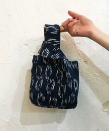 TIME WILL TELL WORKS | IKAT TOTE BAG MINI / イカットトートバッグミニ(トートバッグ)