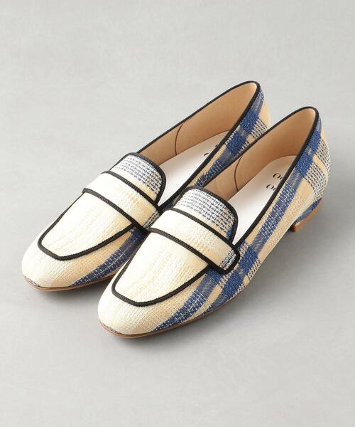 ODETTE E ODILEスタッズラインローファー　23.5 スタッズラインローファー フラット20↑