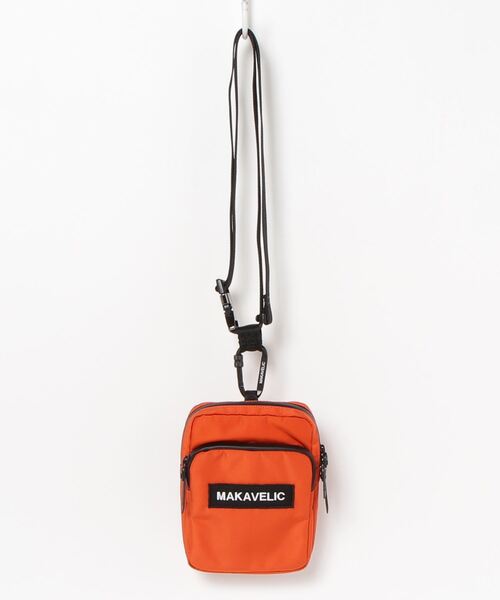 【セール】【MAKAVELIC】TRUCKS CROSS-TIE POUCH BAG（ボディバッグ/ウエストポーチ）｜MAKAVELIC（マキャベリック）