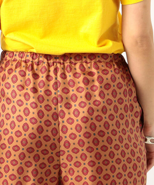 新品 EDITION SILK PRINT スリーピングイージーパンツ EDITION（エディション）の「SILK PRINT FABRIC スリーピング