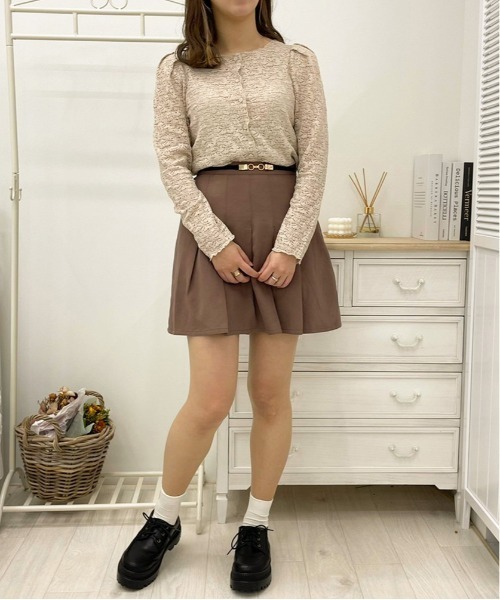 apres jour（アプレジュール）の「レースシャーリングトップス【ZOZOTOWN限定アイテム】（シャツ/ブラウス・レディース・ミント/アイボリー/ライトベージュ・フリー/X-LARGE）」の21枚目の写真