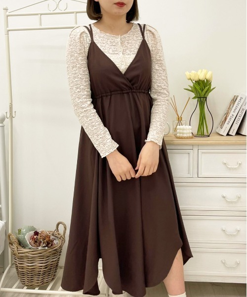 apres jour（アプレジュール）の「レースシャーリングトップス【ZOZOTOWN限定アイテム】（シャツ/ブラウス・レディース・ミント/アイボリー/ライトベージュ・フリー/X-LARGE）」の9枚目の写真