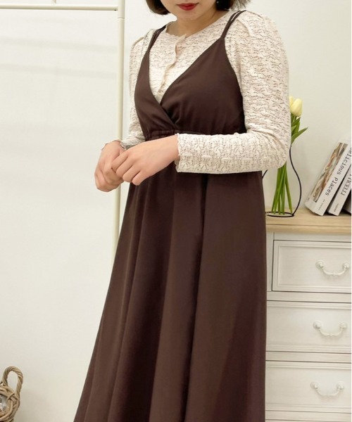 apres jour（アプレジュール）の「レースシャーリングトップス【ZOZOTOWN限定アイテム】（シャツ/ブラウス・レディース・ミント/アイボリー/ライトベージュ・フリー/X-LARGE）」の7枚目の写真