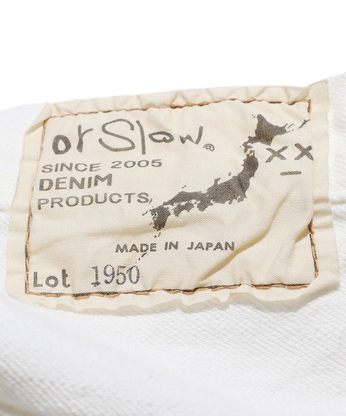 orSlow(オアスロウ)の「orSlow/オアスロウ HIGH WAIST DENIM PANTS デニムパンツ(デニムパンツ・レディース・ホワイト・1/2/3)」の11枚目の写真