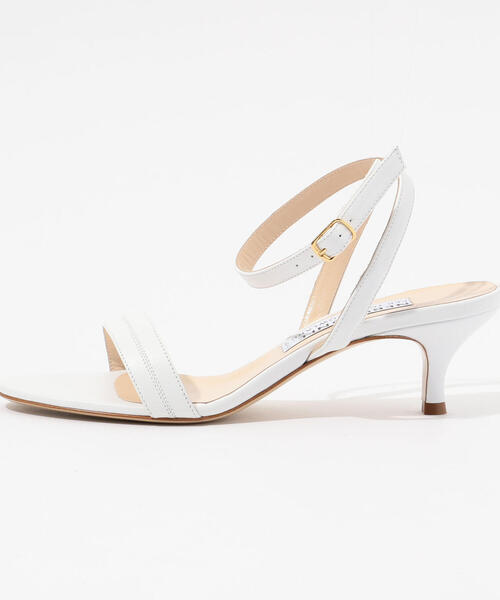 TOMORROWLAND （トゥモローランド）の「【別注】NEBULONIE×TOMORROWLAND ダブルバンドアンクルストラップサンダル（サンダル・レディース・ホワイト・35.5/36.5/37.5）」の4枚目の写真