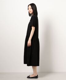 agnès b.　黒ワンピース To b. by agnes b.（トゥービーバイアニエスベー）の「WR06 ROBE