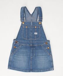Lee（リー）の「【LEE/リー】OVERALL オーバーオール　ジャンパースカート 【90ｃｍ-120ｃｍ】/ライトインディゴブルー（サロペット/オーバーオール・キッズ）」