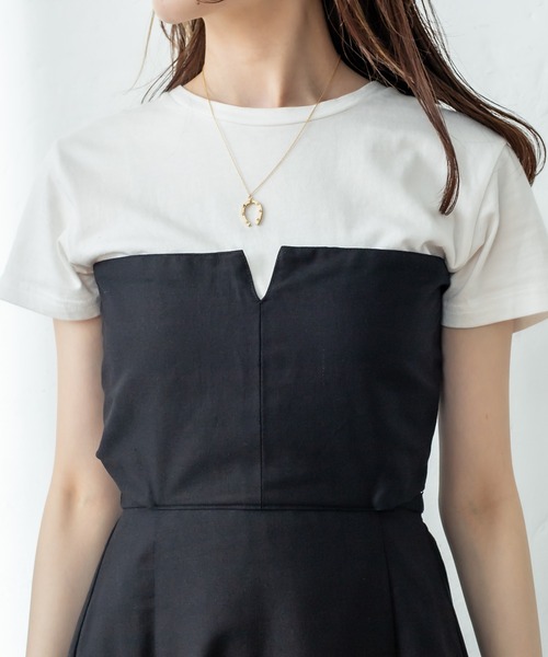 mystic（ミスティック）の「anywayワンピース（シャツワンピース・レディース・ブラック/ベージュ・FREE）」の18枚目の写真