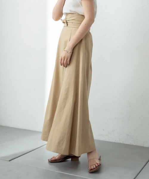 mystic（ミスティック）の「anywayワンピース（シャツワンピース・レディース・ブラック/ベージュ・FREE）」の7枚目の写真