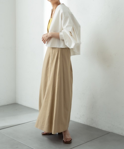 mystic（ミスティック）の「anywayワンピース（シャツワンピース・レディース・ブラック/ベージュ・FREE）」の19枚目の写真