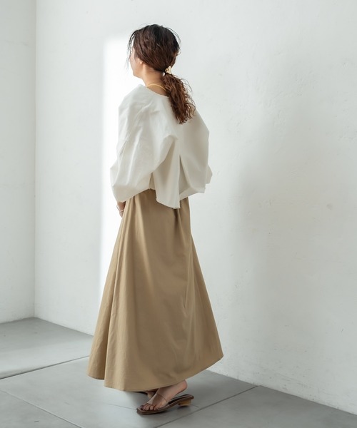 mystic（ミスティック）の「anywayワンピース（シャツワンピース・レディース・ブラック/ベージュ・FREE）」の17枚目の写真