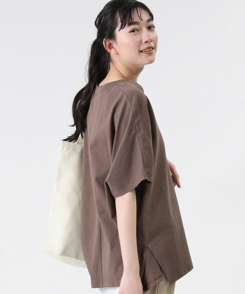 RAG MACHINE(ラグマシーン)の「【RAG MACHINE】レイヤードカフタンTシャツ(Tシャツ/カットソー・レディース・ライトベージュ/ブラウン/ベージュ・M/L)」の12枚目の写真