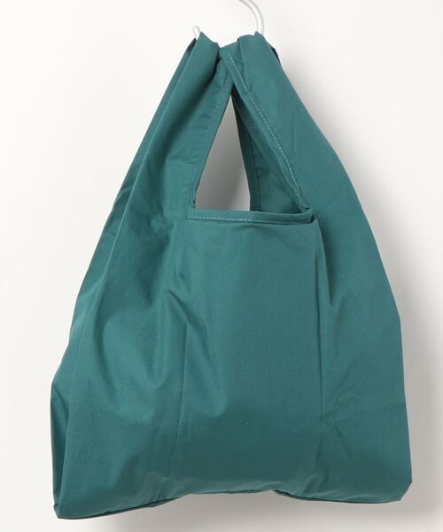 392 plusm(サンキューニプリュスエム)の「TC square bag MINI(エコバッグ/サブバッグ・レディース・ブラック/グリーン/ナチュラル/ライトパープル・FREE)」の5枚目の写真