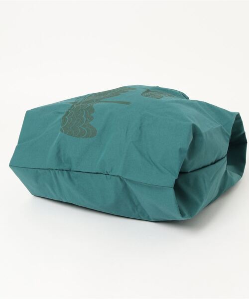 392 plusm(サンキューニプリュスエム)の「TC square bag MINI(エコバッグ/サブバッグ・レディース・ブラック/グリーン/ナチュラル/ライトパープル・FREE)」の7枚目の写真