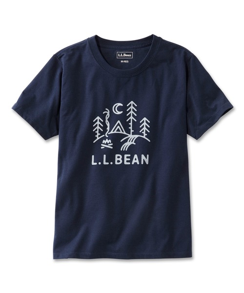 L.L.Bean（エルエルビーン）の「グラフィック・アクティブ・ティ ジャパン・フィット（Tシャツ/カットソー・レディース・ホワイト系/ホワイト系1/ホワイト系2/ライトグレー系/ライトグレー系1/ネイビー系/ネイビー系1/ネイビー系2/ターコイズブルー系/ターコイズブルー系1/ターコイズブルー系2/パープル系/パープル系1/パープル系2/ホワイト系3/ライトグレー系2/ライトグリーン系1/ライトグリーン系/ホワイト系4/ホワイト系5/オレンジ系/オレンジ系1/ブルー系/ブルー系1/ホワイト系6・SMALL/MEDIUM/LARGE/X-LARGE/X-SMALL）」の13枚目の写真