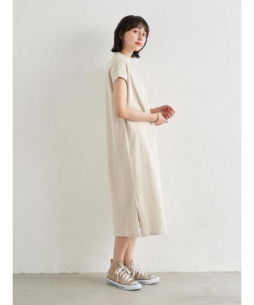 earth music&ecology（アースミュージックアンドエコロジー）の「SET2点スリットキャミワンピース+カットワンピース　＊（ワンピース・レディース・ブラック/ミント/テラコッタ・FREE）」の16枚目の写真