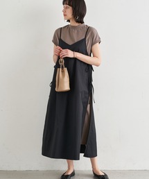 earth music&ecology | SET2点スリットキャミワンピース+カットワンピース　＊(ワンピース)