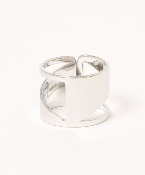 koe（コエ）の「silver デザインリング＊（リング・レディース・H/P/C/K/E/M/F/N/D/L/A/I/B/J/G/O・FREE）」の3枚目の写真