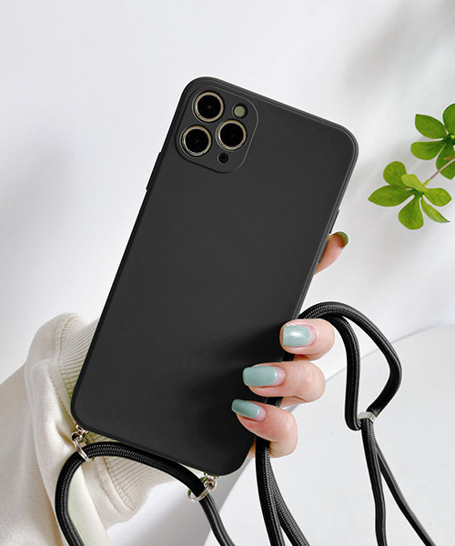 c.u.l（シーユーエル）の「【c.u.l】コード付きシリコンiPhoneカバー スマホショルダー スマホケース ipc580（スマホケース/カバー・レディース・ライトパープル/パープル系その他/ホワイト/ピンク/ブルーグレー/ダークグリーン/パープル/グリーン/ブラック/イエロー/ライトグリーン/ライトピンク/ボルドー/モカ・K/Q/I/J/O/D/N/P/A/R/U/V/T/X/W/Y/Z）」の4枚目の写真