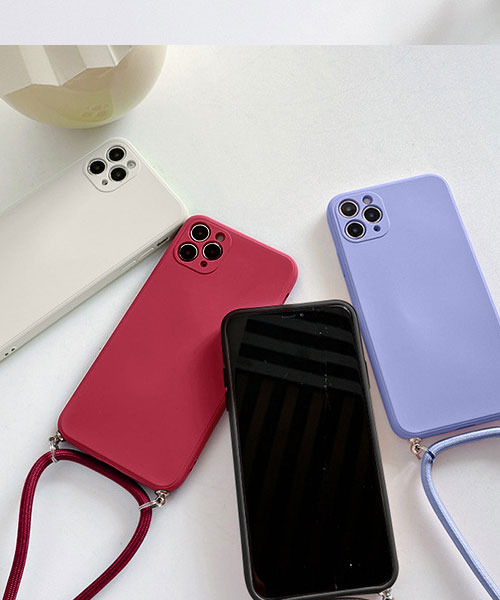 c.u.l（シーユーエル）の「【c.u.l】コード付きシリコンiPhoneカバー スマホショルダー スマホケース ipc580（スマホケース/カバー・レディース・ライトパープル/パープル系その他/ホワイト/ピンク/ブルーグレー/ダークグリーン/パープル/グリーン/ブラック/イエロー/ライトグリーン/ライトピンク/ボルドー/モカ・K/Q/I/J/O/D/N/P/A/R/U/V/T/X/W/Y/Z）」の15枚目の写真