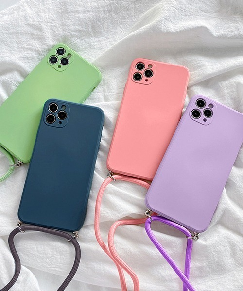 c.u.l（シーユーエル）の「【c.u.l】コード付きシリコンiPhoneカバー スマホショルダー スマホケース ipc580（スマホケース/カバー・レディース・ライトパープル/パープル系その他/ホワイト/ピンク/ブルーグレー/ダークグリーン/パープル/グリーン/ブラック/イエロー/ライトグリーン/ライトピンク/ボルドー/モカ・K/Q/I/J/O/D/N/P/A/R/U/V/T/X/W/Y/Z）」の18枚目の写真