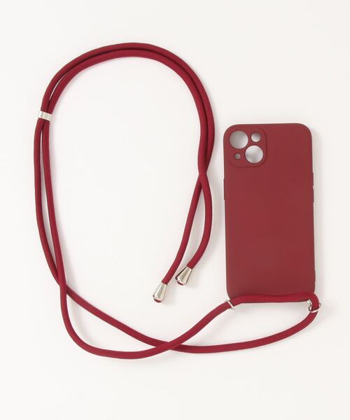 c.u.l（シーユーエル）の「【c.u.l】コード付きシリコンiPhoneカバー スマホショルダー スマホケース ipc580（スマホケース/カバー・レディース・ライトパープル/パープル系その他/ホワイト/ピンク/ブルーグレー/ダークグリーン/パープル/グリーン/ブラック/イエロー/ライトグリーン/ライトピンク/ボルドー/モカ・K/Q/I/J/O/D/N/P/A/R/U/V/T/X/W/Y/Z）」の21枚目の写真