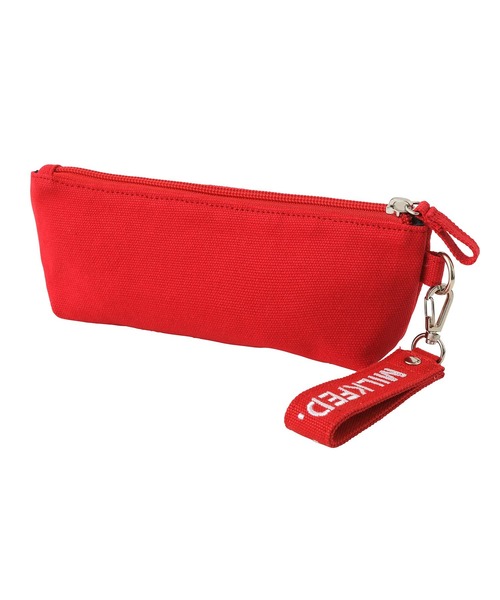MILKFED.(ミルクフェド)の「STENCIL LOGO PENCIL CASE(ペン類・レディース・ホワイト/ブラック/ベージュ/ネイビー/レッド/ライトパープル/ライトピンク/A・ONE SIZE)」の12枚目の写真