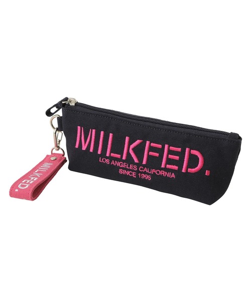 MILKFED.(ミルクフェド)の「STENCIL LOGO PENCIL CASE(ペン類・レディース・ホワイト/ブラック/ベージュ/ネイビー/レッド/ライトパープル/ライトピンク/A・ONE SIZE)」の20枚目の写真