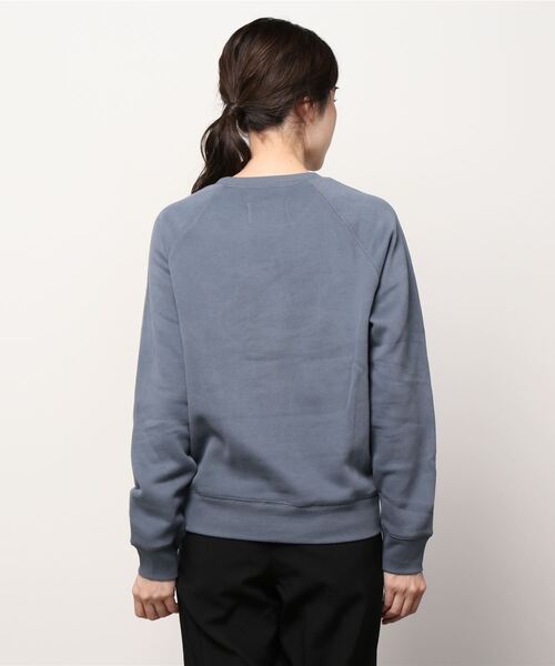 UGG（アグ）の「UGG Madeline Fuzzy Logo Crewneck / アグ マデリン ファジー ロゴ クルーネック（スウェット・レディース・ブラック/グレー/ピンク/グレー系その他・XS）」の6枚目の写真