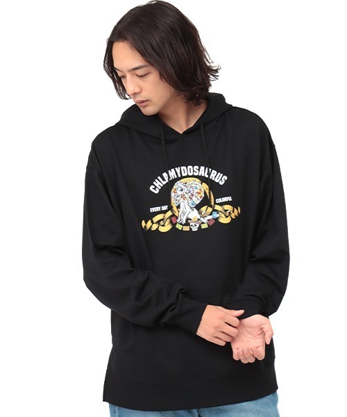 チチカカ(チチカカ)の「【ユニセックス】エリマキトカゲプルオーバー(パーカー・メンズ・ブラック/グレー・MEDIUM/LARGE)」の7枚目の写真