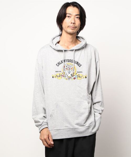 チチカカ(チチカカ)の「【ユニセックス】エリマキトカゲプルオーバー(パーカー・メンズ・ブラック/グレー・MEDIUM/LARGE)」の21枚目の写真