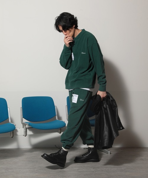 DISCUS（ディスカス）の「【Discus×relume/ディスカス】別注 Fleece リブパンツ（その他パンツ・メンズ・グリーン/ブラック/キャメル/ホワイト・M/L）」の6枚目の写真