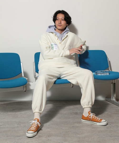 DISCUS（ディスカス）の「【Discus×relume/ディスカス】別注 Fleece リブパンツ（その他パンツ・メンズ・グリーン/ブラック/キャメル/ホワイト・M/L）」の15枚目の写真