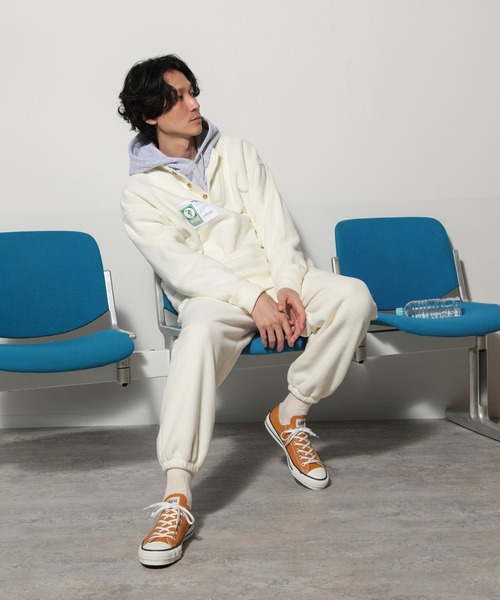 DISCUS（ディスカス）の「【Discus×relume/ディスカス】別注 Fleece リブパンツ（その他パンツ・メンズ・グリーン/ブラック/キャメル/ホワイト・M/L）」の16枚目の写真