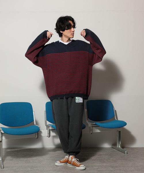 DISCUS（ディスカス）の「【Discus×relume/ディスカス】別注 Fleece リブパンツ（その他パンツ・メンズ・グリーン/ブラック/キャメル/ホワイト・M/L）」の9枚目の写真