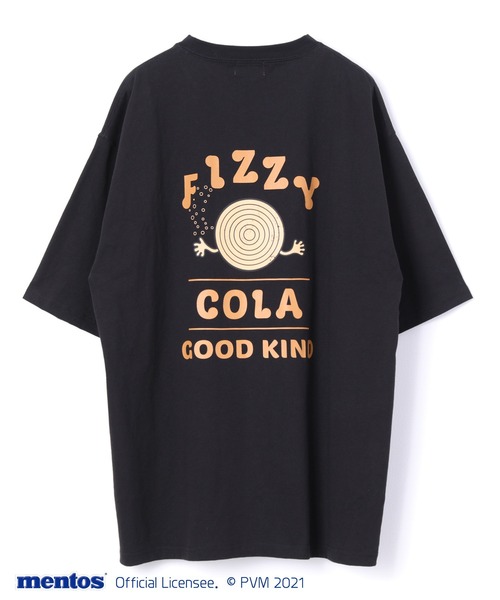 JUNRED（ジュンレッド）の「メントスバックプリントTEE（Tシャツ/カットソー・メンズ・ブラック/オフホワイト/ラベンダー/ベージュ系その他・M/L）」の3枚目の写真