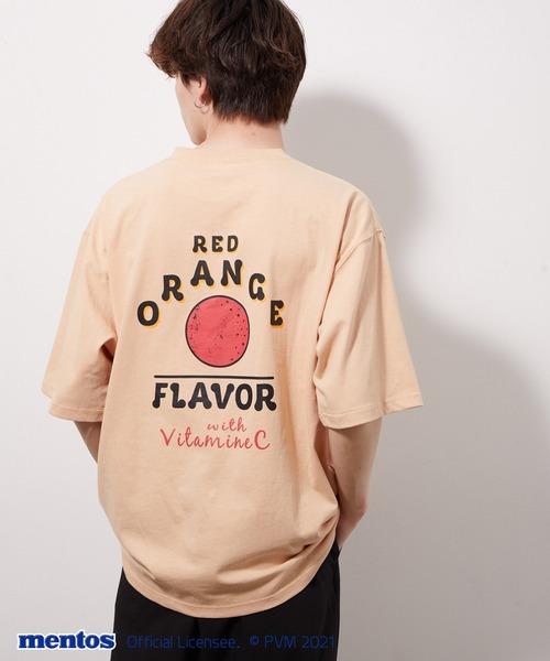 JUNRED（ジュンレッド）の「メントスバックプリントTEE（Tシャツ/カットソー・メンズ・ブラック/オフホワイト/ラベンダー/ベージュ系その他・M/L）」の19枚目の写真