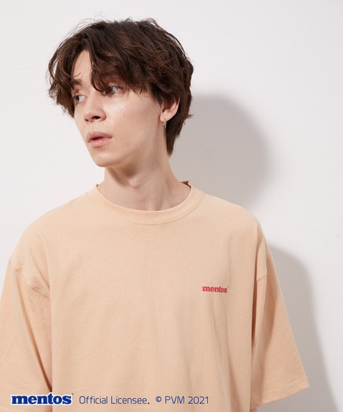 JUNRED（ジュンレッド）の「メントスバックプリントTEE（Tシャツ/カットソー・メンズ・ブラック/オフホワイト/ラベンダー/ベージュ系その他・M/L）」の21枚目の写真