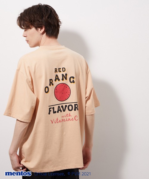 JUNRED（ジュンレッド）の「メントスバックプリントTEE（Tシャツ/カットソー・メンズ・ブラック/オフホワイト/ラベンダー/ベージュ系その他・M/L）」の20枚目の写真