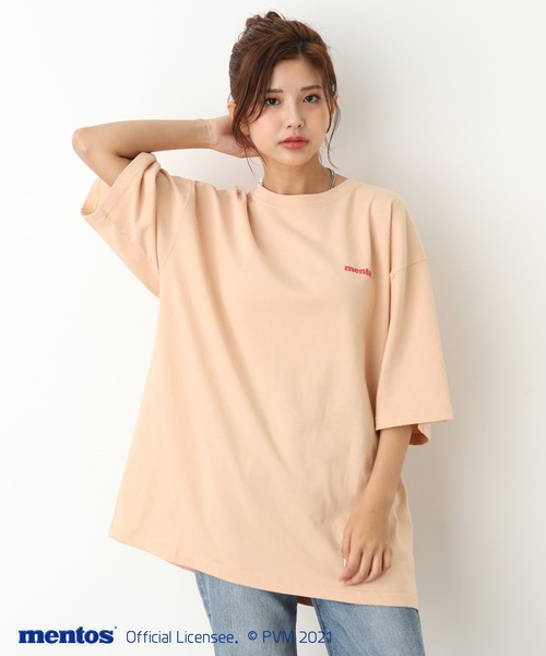 JUNRED（ジュンレッド）の「メントスバックプリントTEE（Tシャツ/カットソー・メンズ・ブラック/オフホワイト/ラベンダー/ベージュ系その他・M/L）」の22枚目の写真