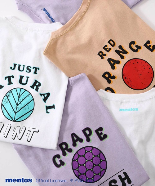 JUNRED（ジュンレッド）の「メントスバックプリントTEE（Tシャツ/カットソー・メンズ・ブラック/オフホワイト/ラベンダー/ベージュ系その他・M/L）」の18枚目の写真