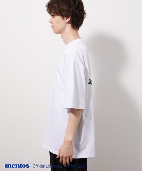 JUNRED（ジュンレッド）の「メントスバックプリントTEE（Tシャツ/カットソー・メンズ・ブラック/オフホワイト/ラベンダー/ベージュ系その他・M/L）」の10枚目の写真