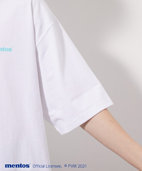 JUNRED（ジュンレッド）の「メントスバックプリントTEE（Tシャツ/カットソー・メンズ・ブラック/オフホワイト/ラベンダー/ベージュ系その他・M/L）」の13枚目の写真