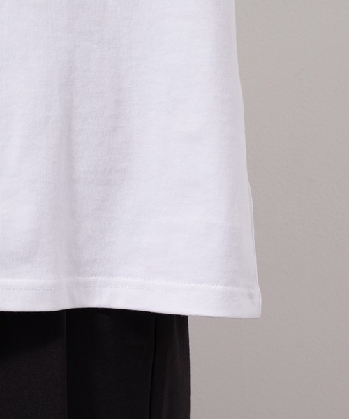 JUNRED（ジュンレッド）の「メントスバックプリントTEE（Tシャツ/カットソー・メンズ・ブラック/オフホワイト/ラベンダー/ベージュ系その他・M/L）」の14枚目の写真