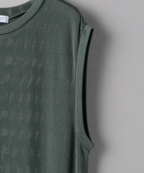 BEAUTY&YOUTH UNITED ARROWS（ビューティーアンドユースユナイテッドアローズ）の「BY シャイニースリットノースリーブ ワンピース -ウォッシャブル-◆（ワンピース・レディース・ブラック/グレー/オリーブ・FREE）」の19枚目の写真