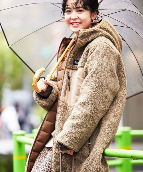 TAION（タイオン）の「【TAION/タイオン】別注ボアフードリバーシブル